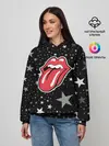 Женское худи / rolling stones star
