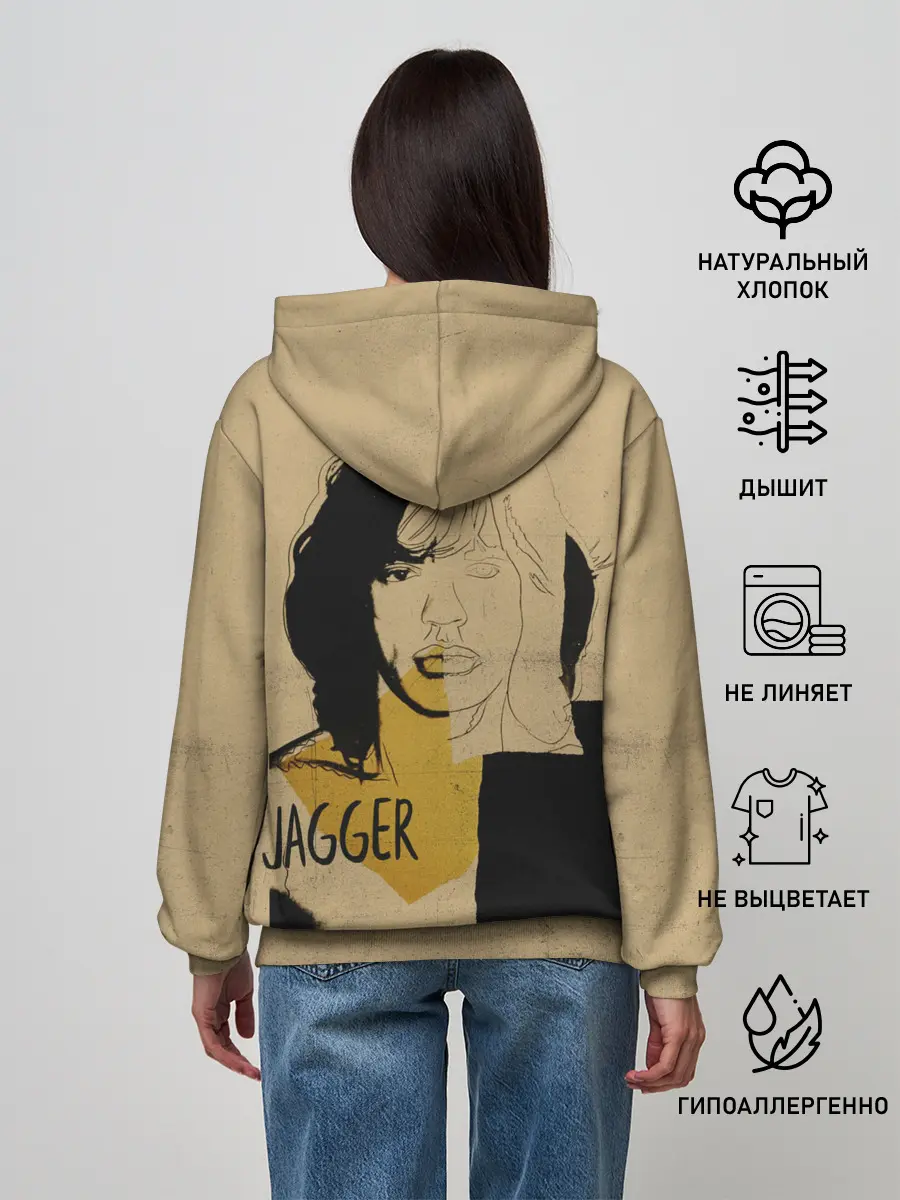 Женское худи / MICK JAGGER