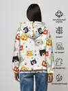 Женское худи / Котики с лапками