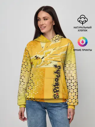 Женское худи / Pikachu