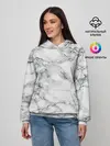 Женское худи / Мрамор