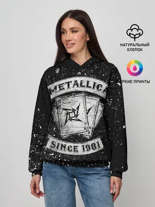 Женское худи / Metallica