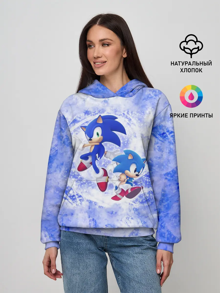 Женское худи / Sonic