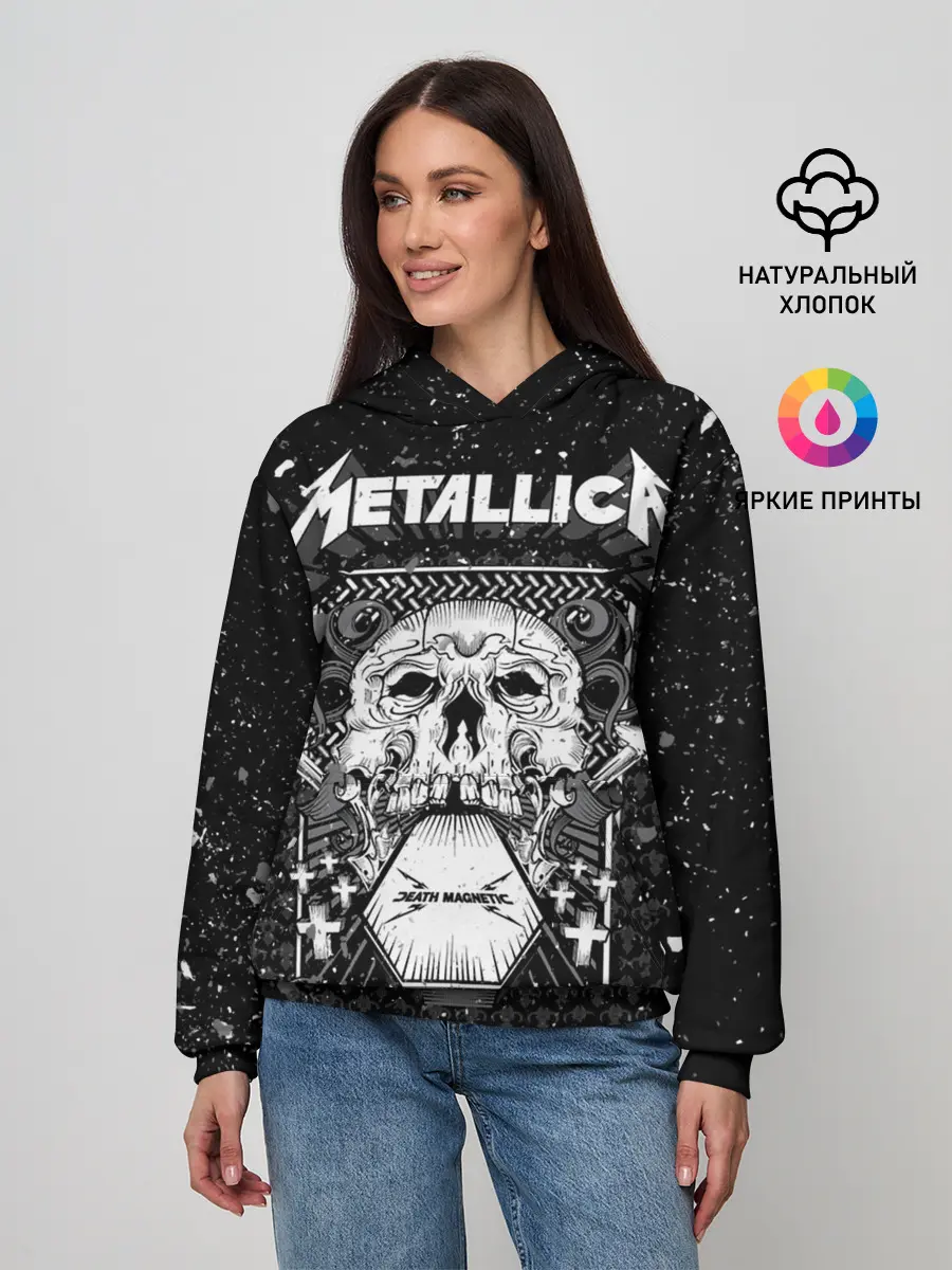 Женское худи / Metallica