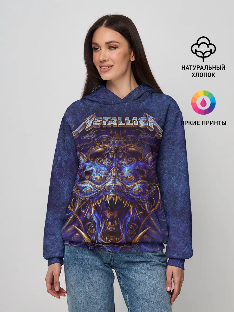 Женское худи / Metallica