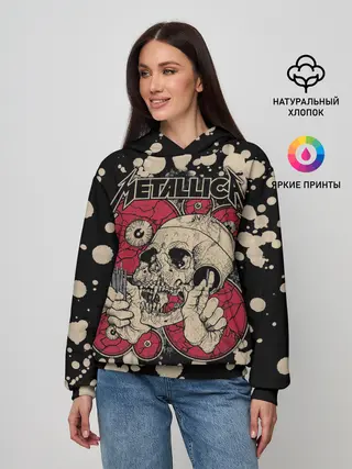 Женское худи / Metallica