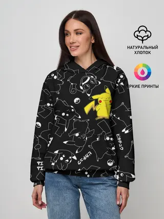 Женское худи / ПИКАЧУ