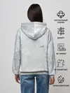 Женское худи / Мрамор