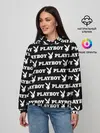 Женское худи / PLAYBOY PATTERN | ПЛЕЙБОЙ ПАТТЕРН