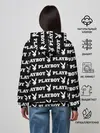 Женское худи / PLAYBOY PATTERN | ПЛЕЙБОЙ ПАТТЕРН