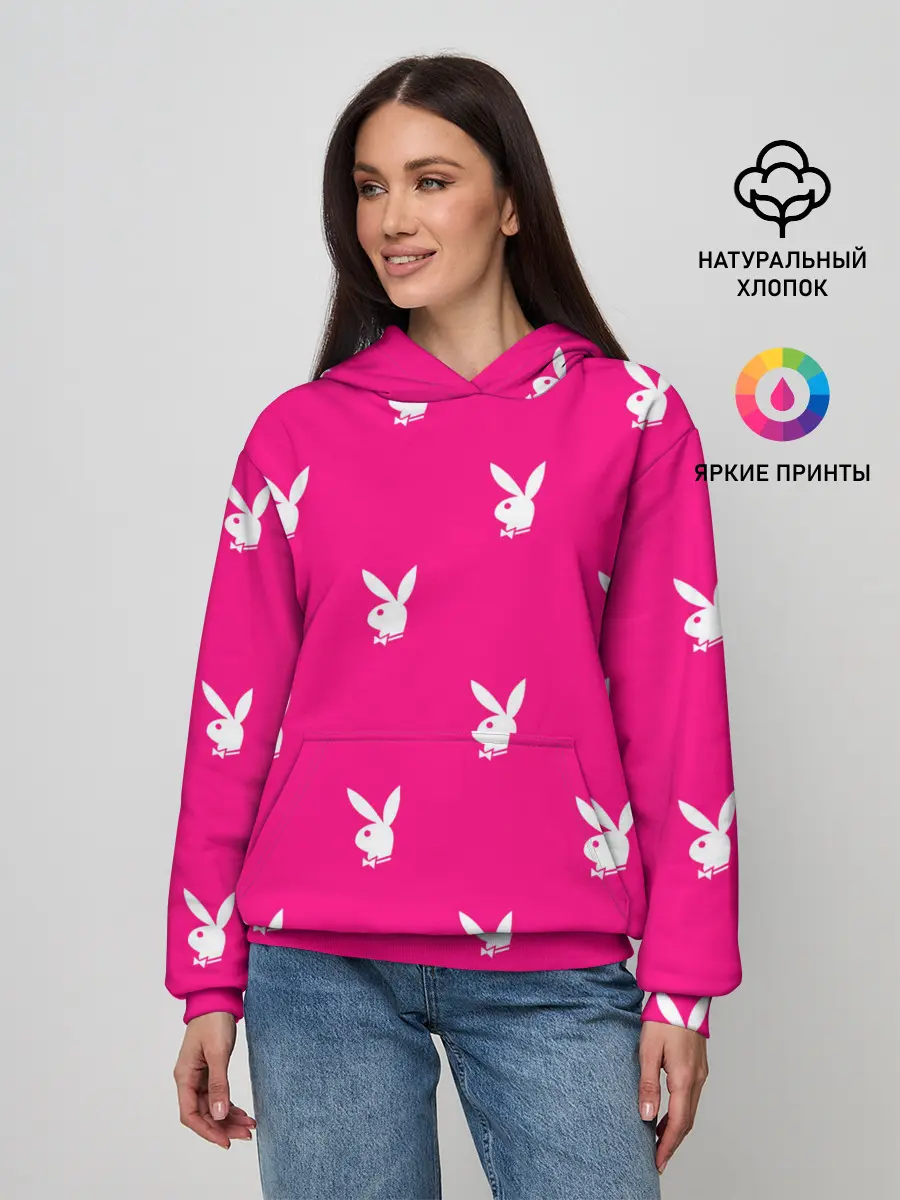 Женское худи / PLAYBOY | ПЛЕЙБОЙ