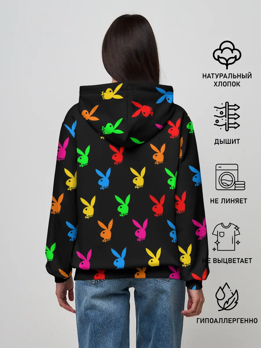 Женское худи / PLAYBOY | ПЛЕЙБОЙ