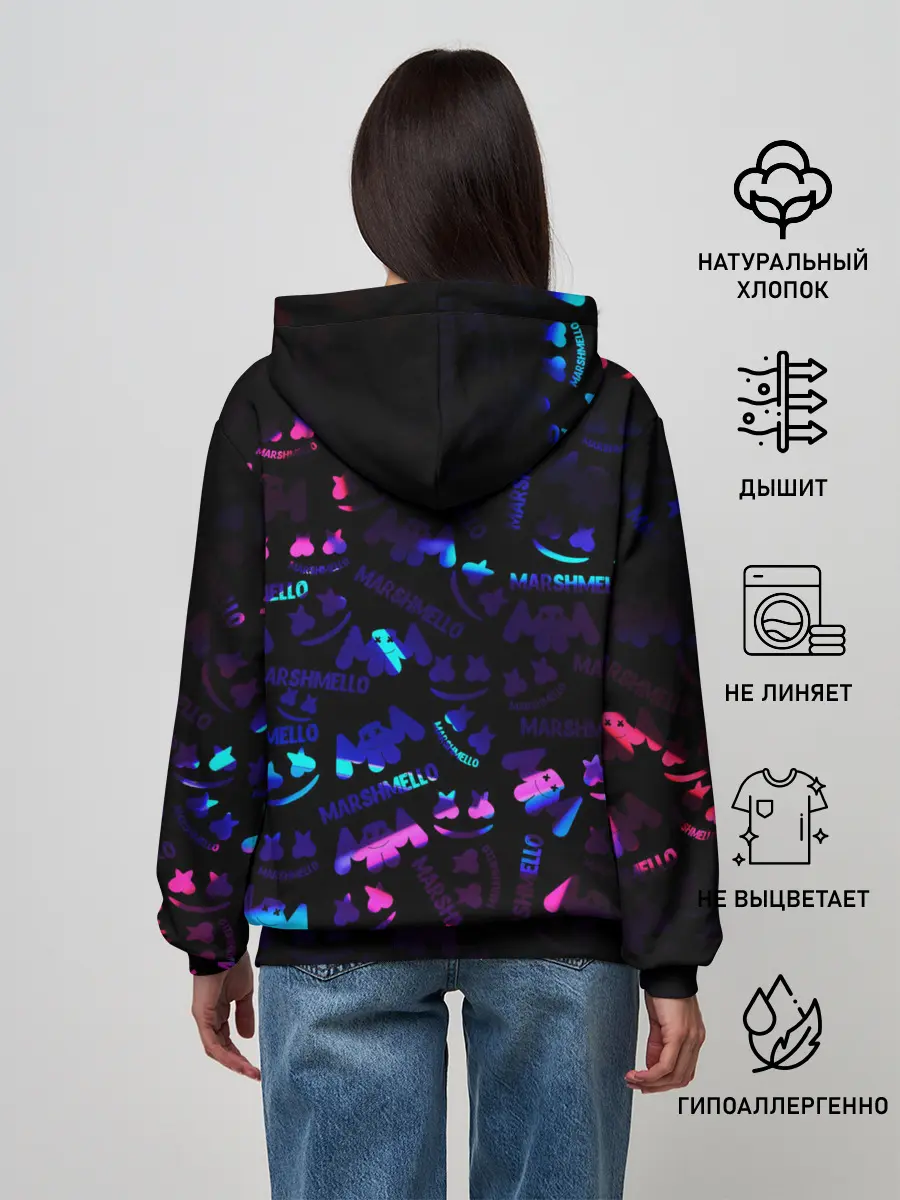 Женское худи / MARSMELLO NEON