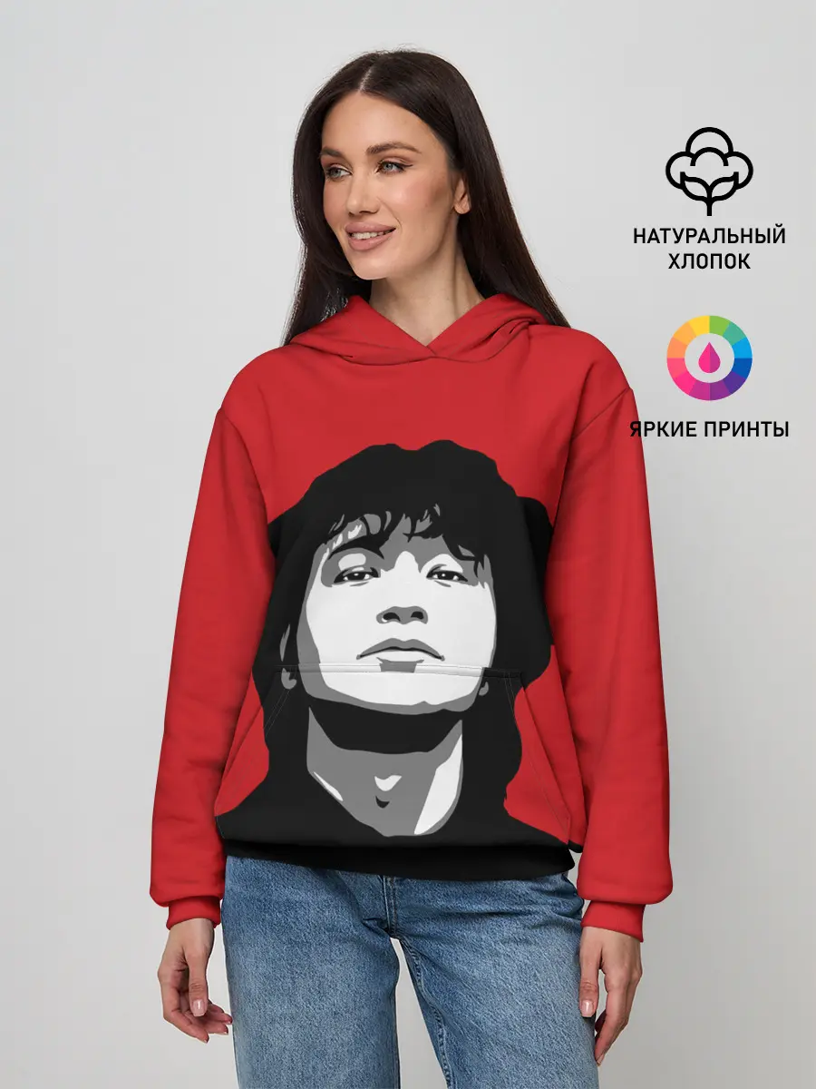 Женское худи / Виктор Цой