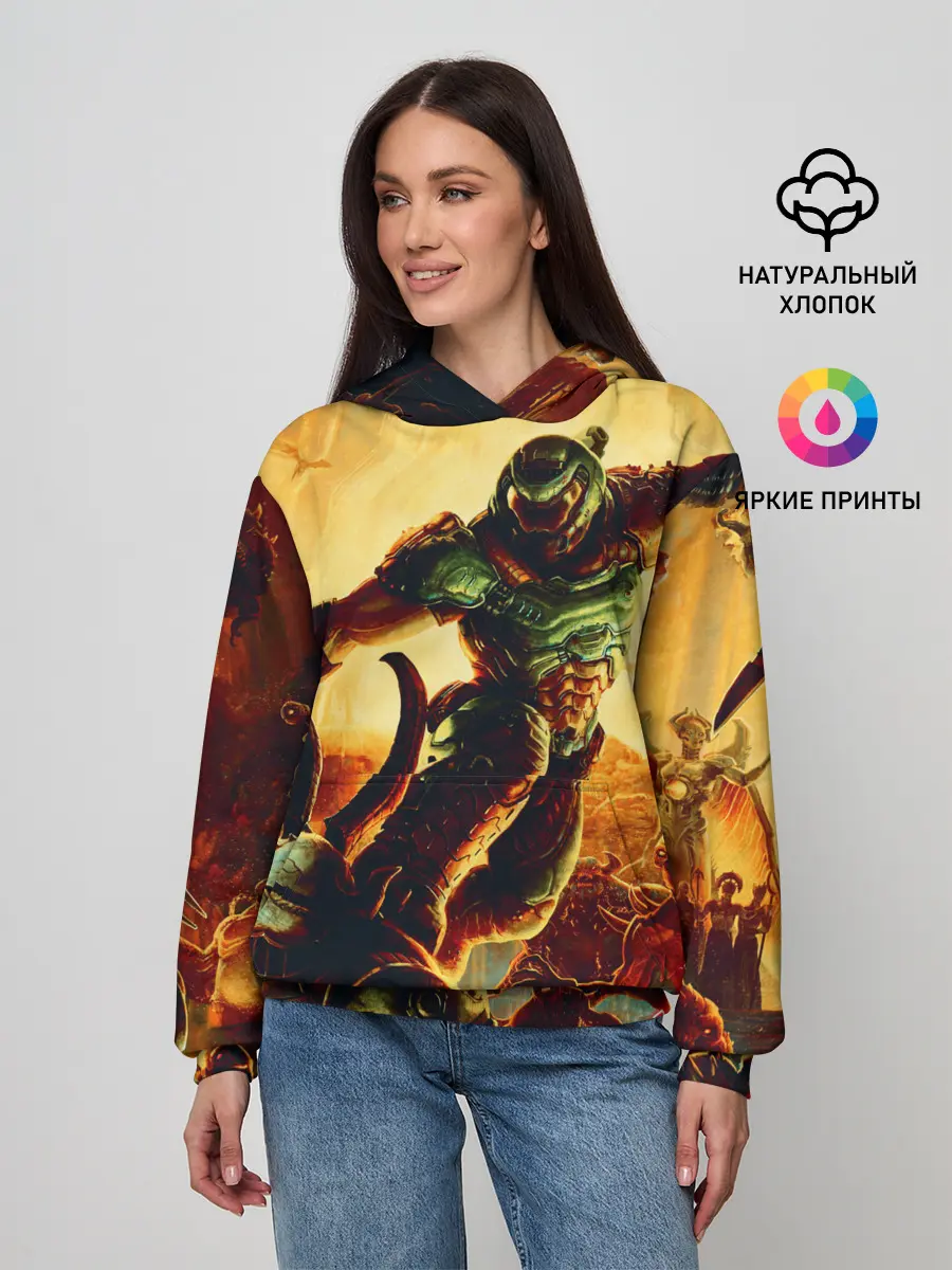 Женское худи / Doom Eternal