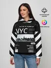 Женское худи / New-York Strips