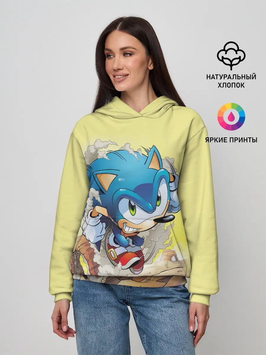 Женское худи / SONIC