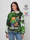 Женское худи / Minecraft / Майнкрафт