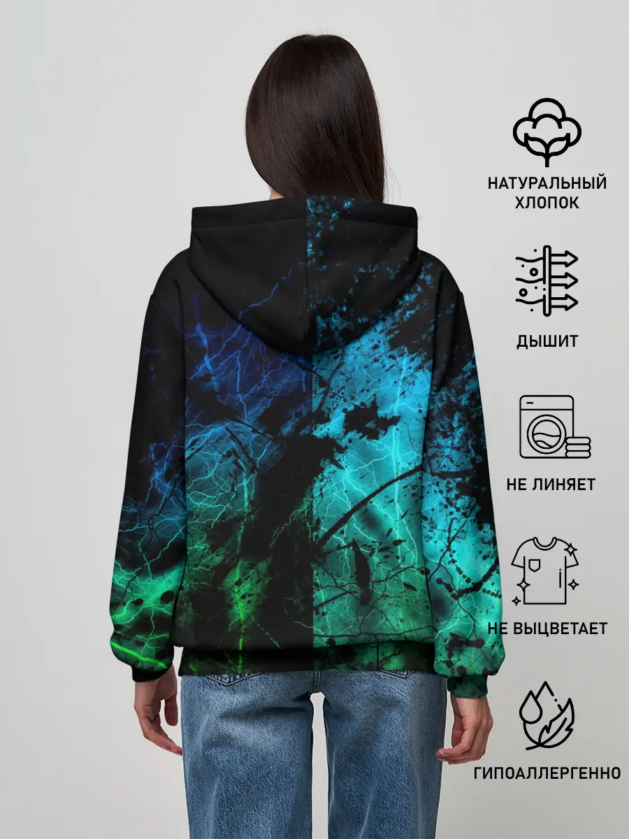 Женское худи / Minecraft / Майнкрафт