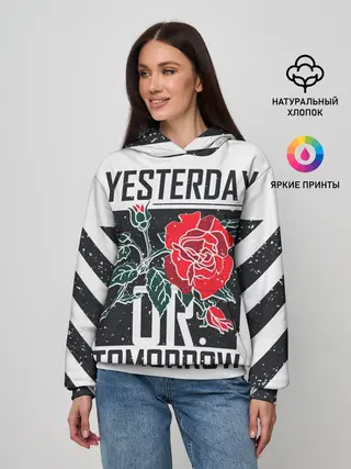 Женское худи / Вчера или сегодня