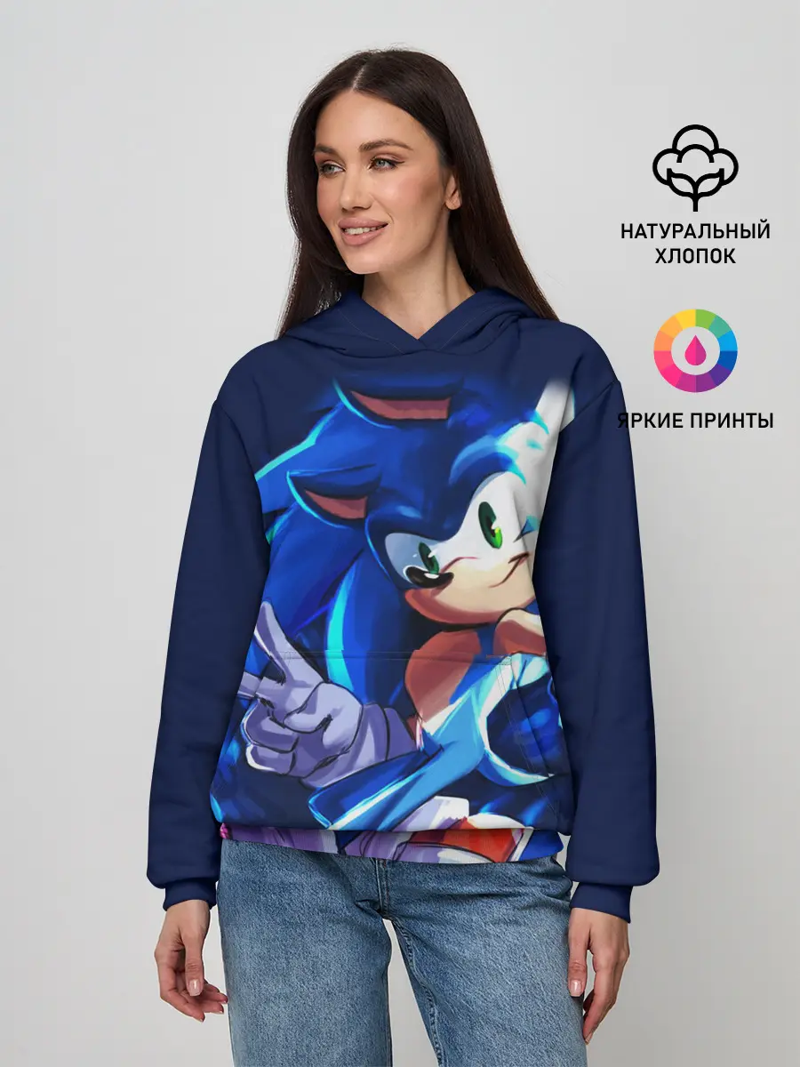Женское худи / Sonic