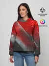 Женское худи / Red & Black