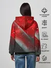 Женское худи / Red & Black
