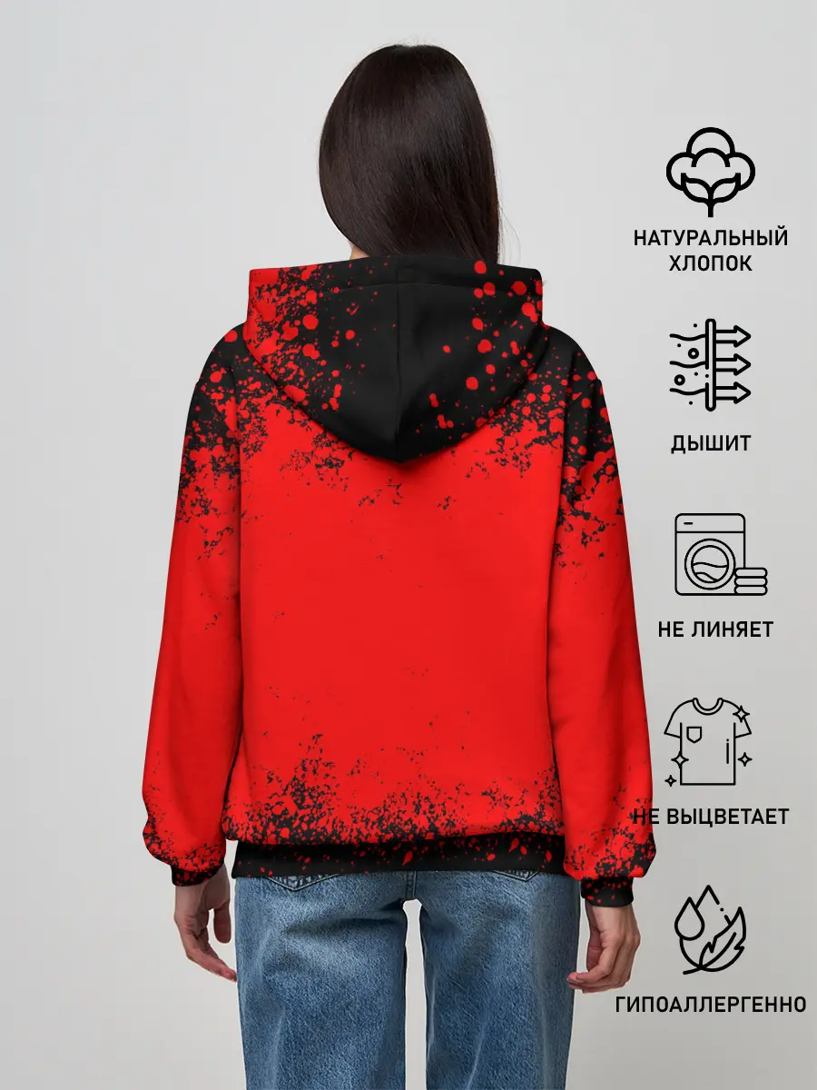 Женское худи / ДДТ Лого