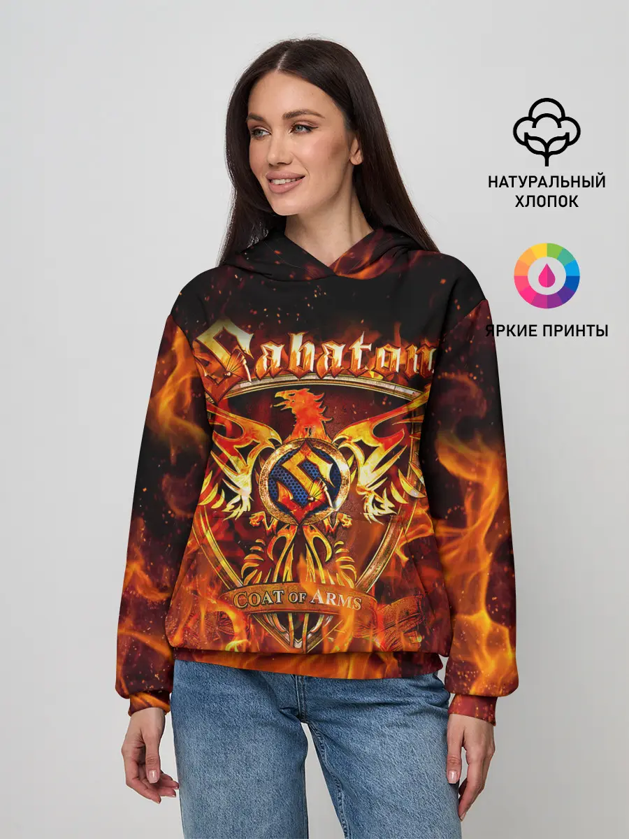 Женское худи / SABATON / САБАТОН