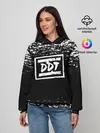 Женское худи / ДДТ ЛОГО | DDT LOGO