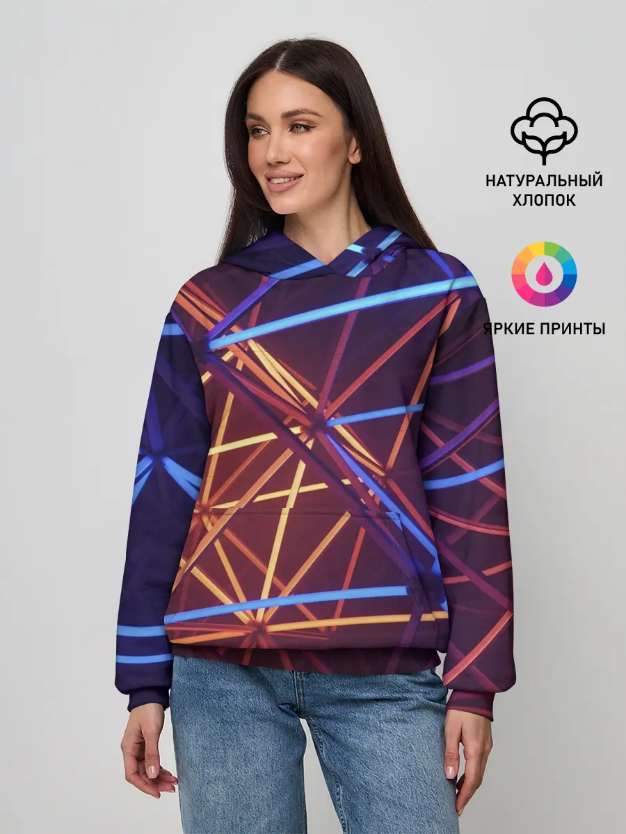 Женское худи / Линии