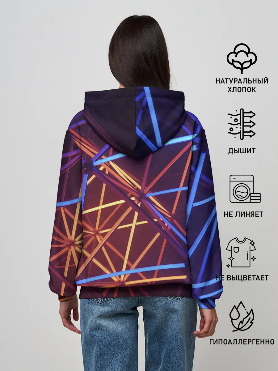 Женское худи / Линии