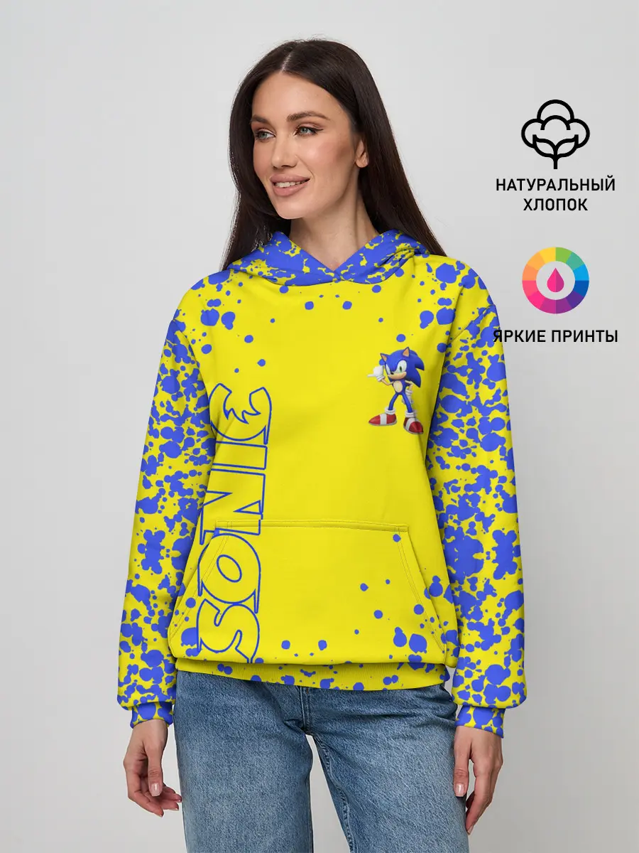 Женское худи / Sonic.