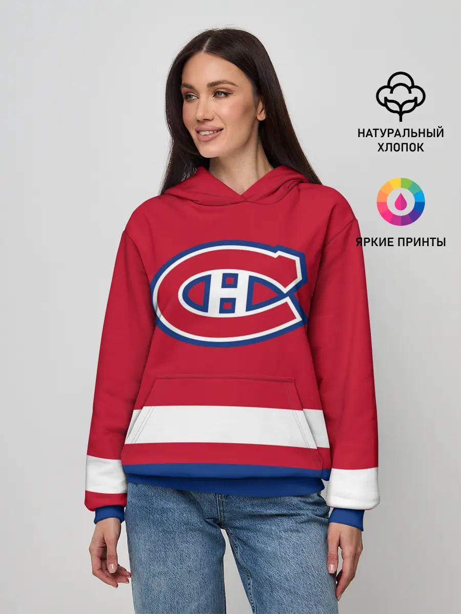 Женское худи / Монреаль Канадиенс
