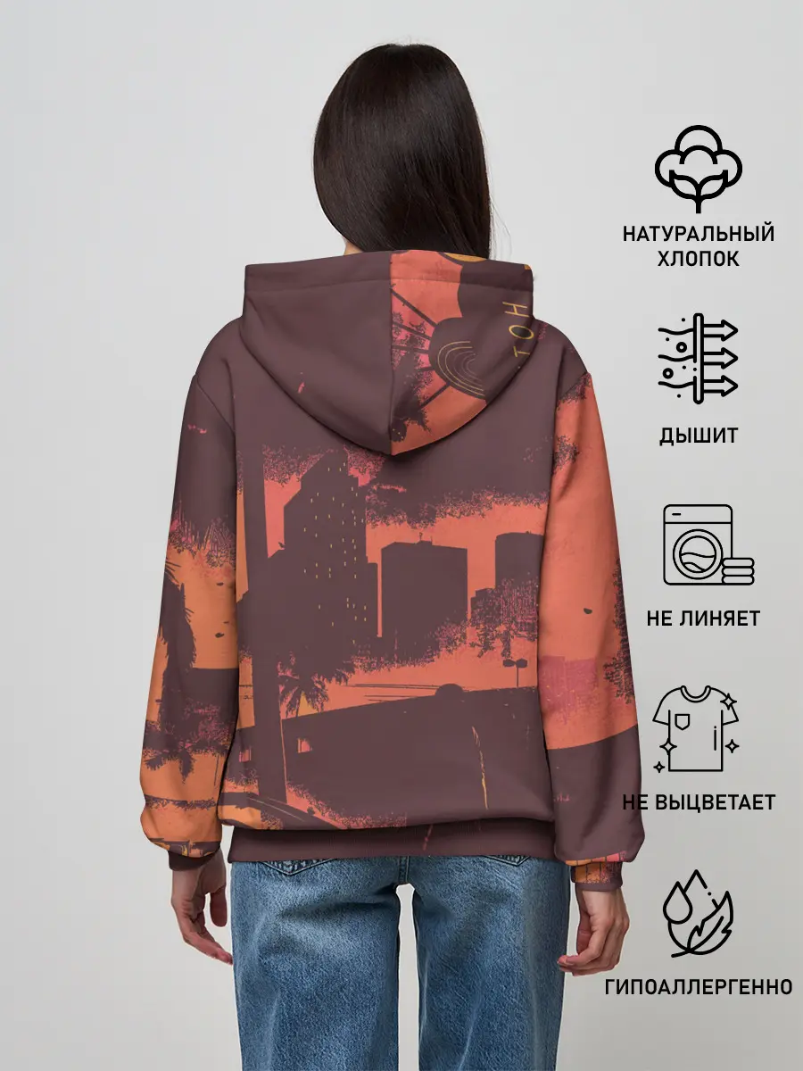 Женское худи / Hotline miami