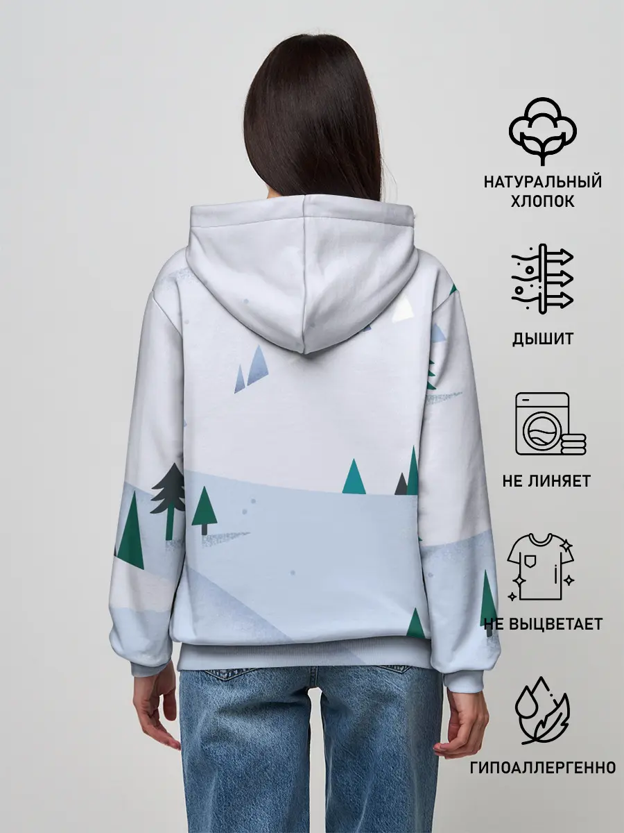 Женское худи / Snow 1