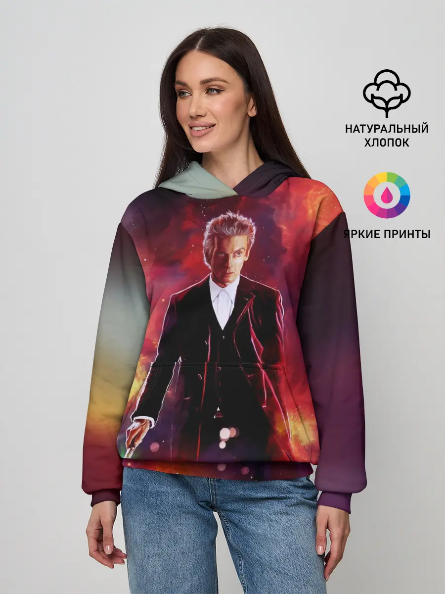 Женское худи / ДОКТОР КТО