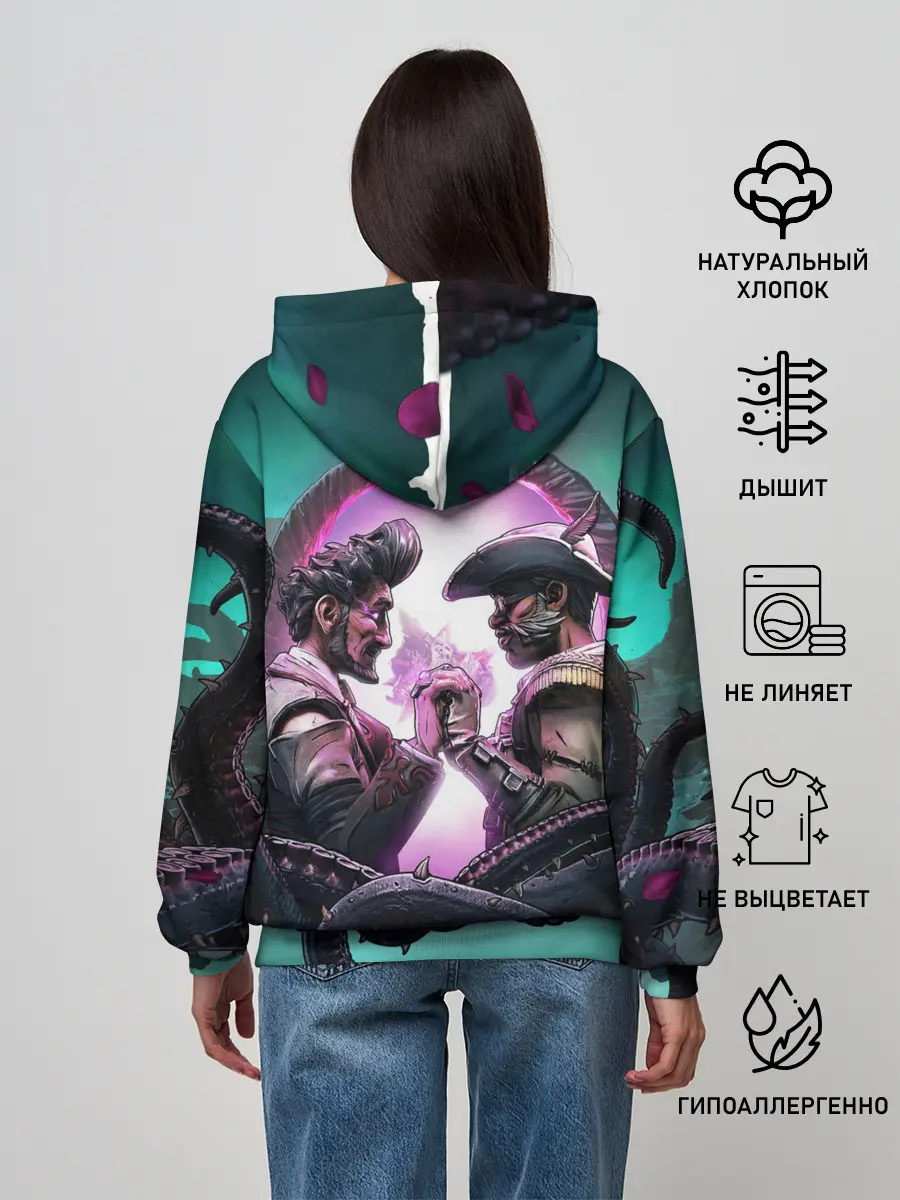 Женское худи / borderlands 3