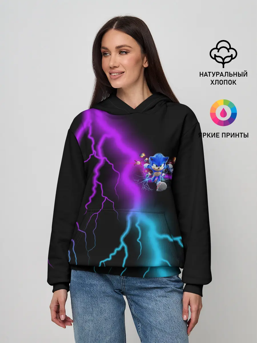 Женское худи / SONIC