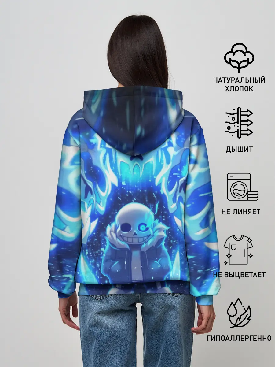 Женское худи / UNDERTALE | АНДЕРТЕЙЛ