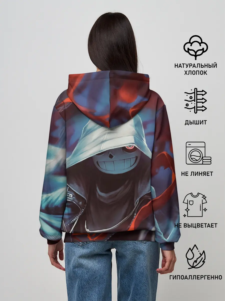 Женское худи / UNDERTALE | АНДЕРТЕЙЛ