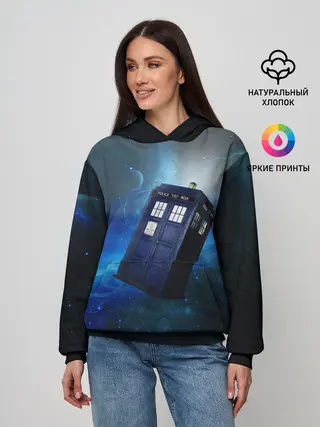 Женское худи / ТАРДИС
