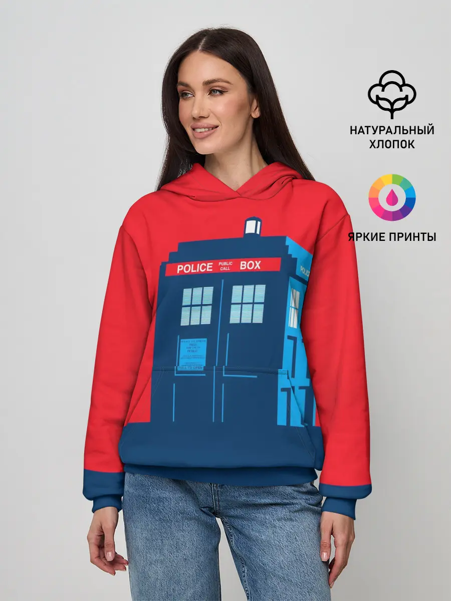 Женское худи / IN TARDIS WE TRUST