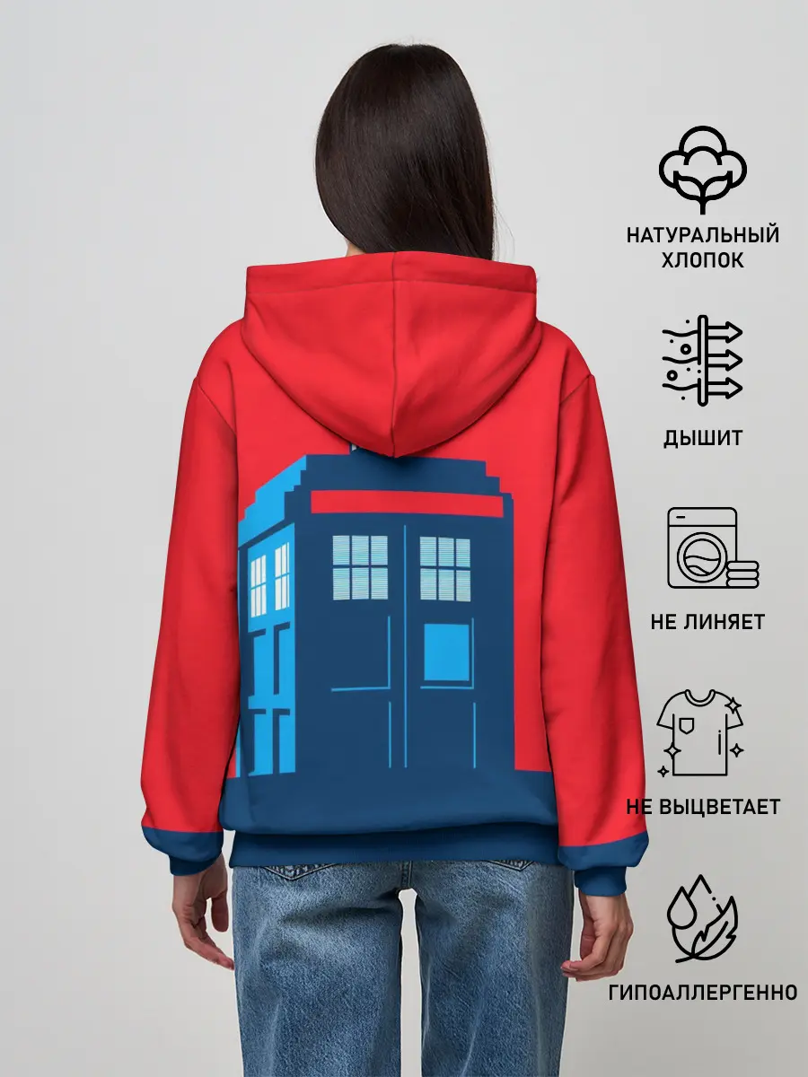 Женское худи / IN TARDIS WE TRUST