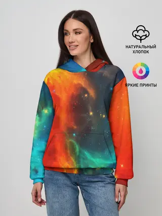 Женское худи / БИТВА КОСМОСА