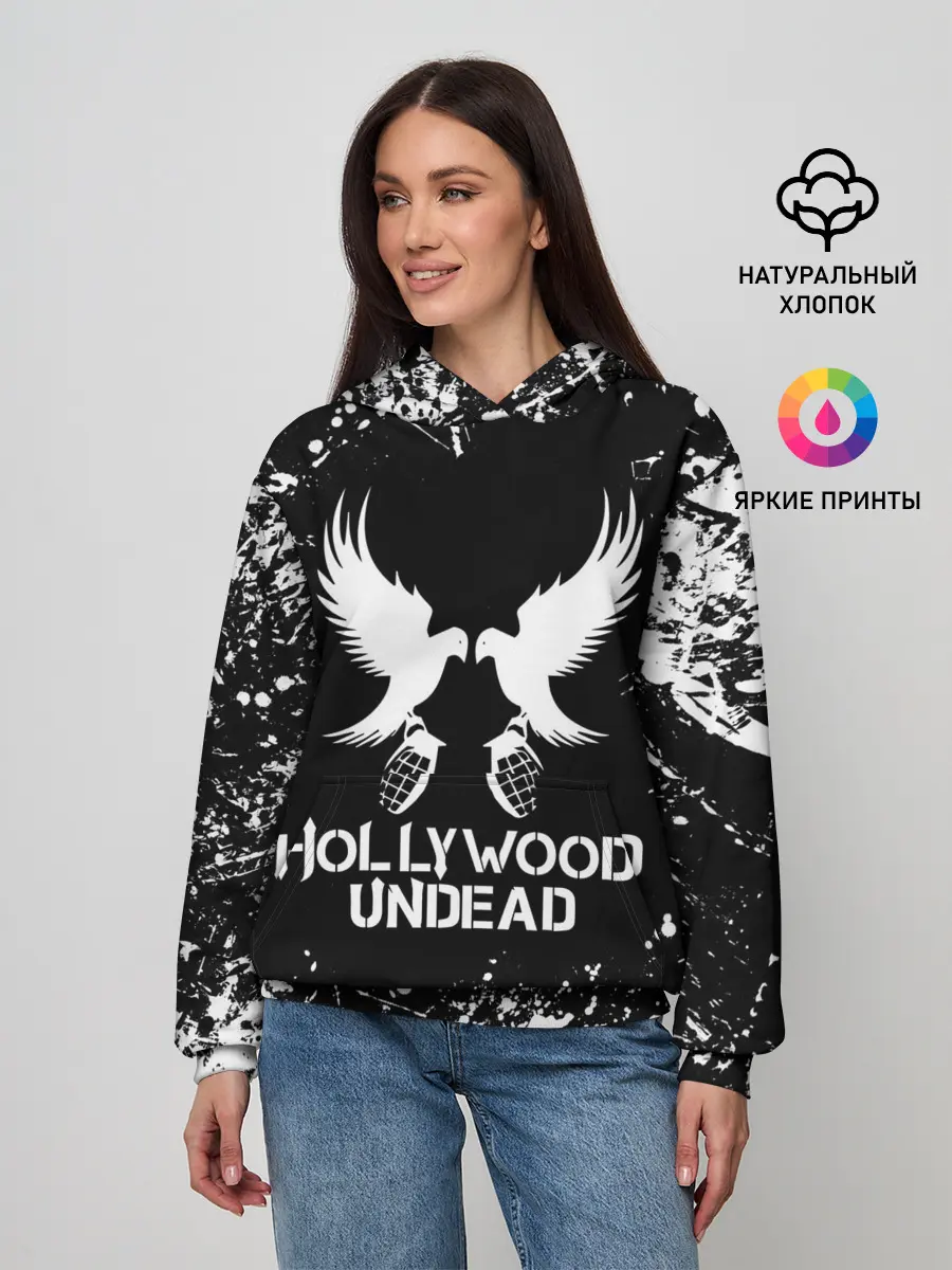Женское худи / Hollywood Undead