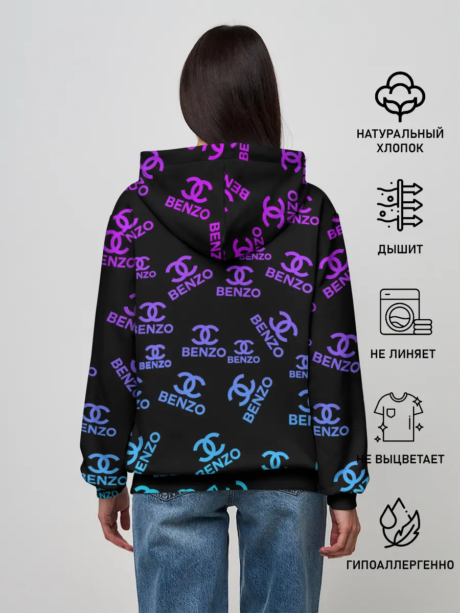 Женское худи / Benzo Gang - Big Baby Tape