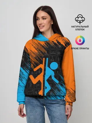 Женское худи / PORTAL 2