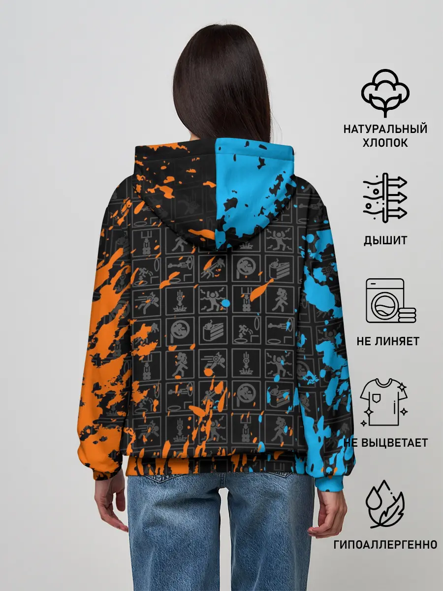 Женское худи / PORTAL 2