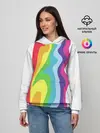 Женское худи / Радуга